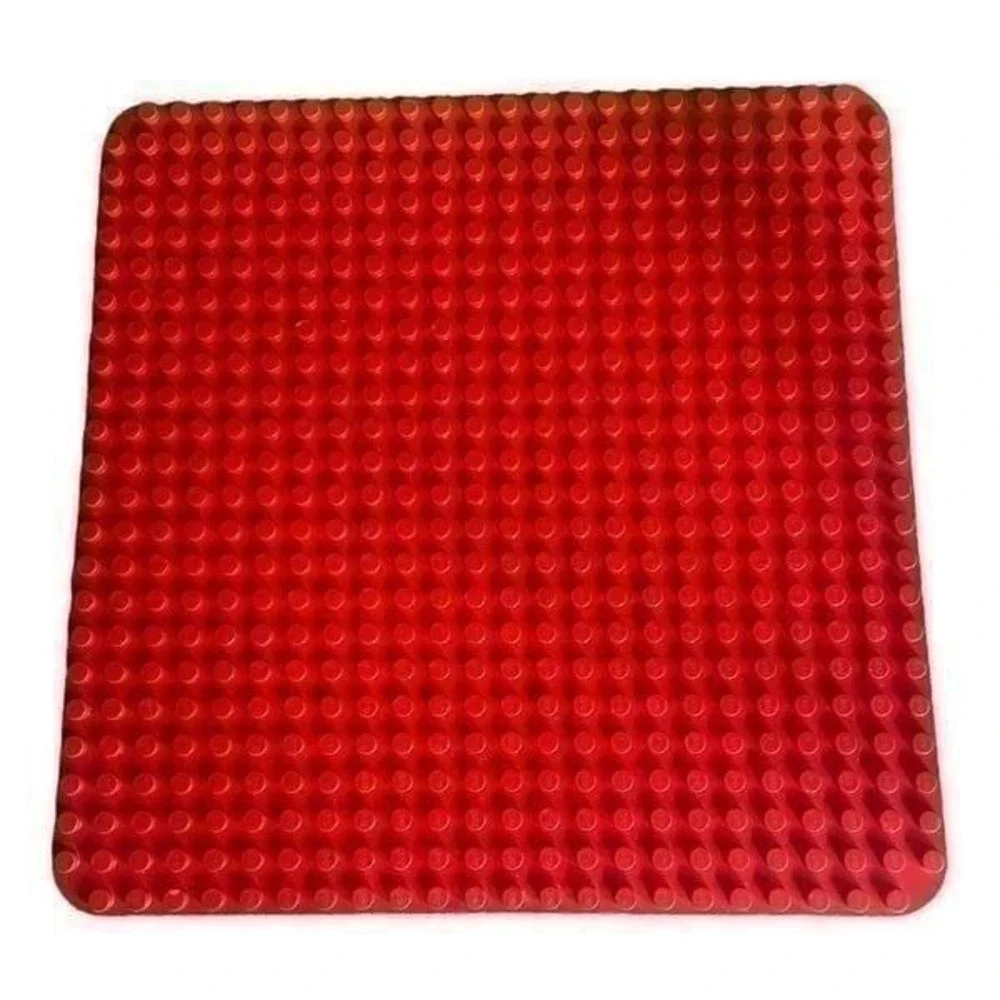 Two Lego Duplo Base‎ Boards Green Large 22 X 22 Studs 38 CM X 38 CM Vintage